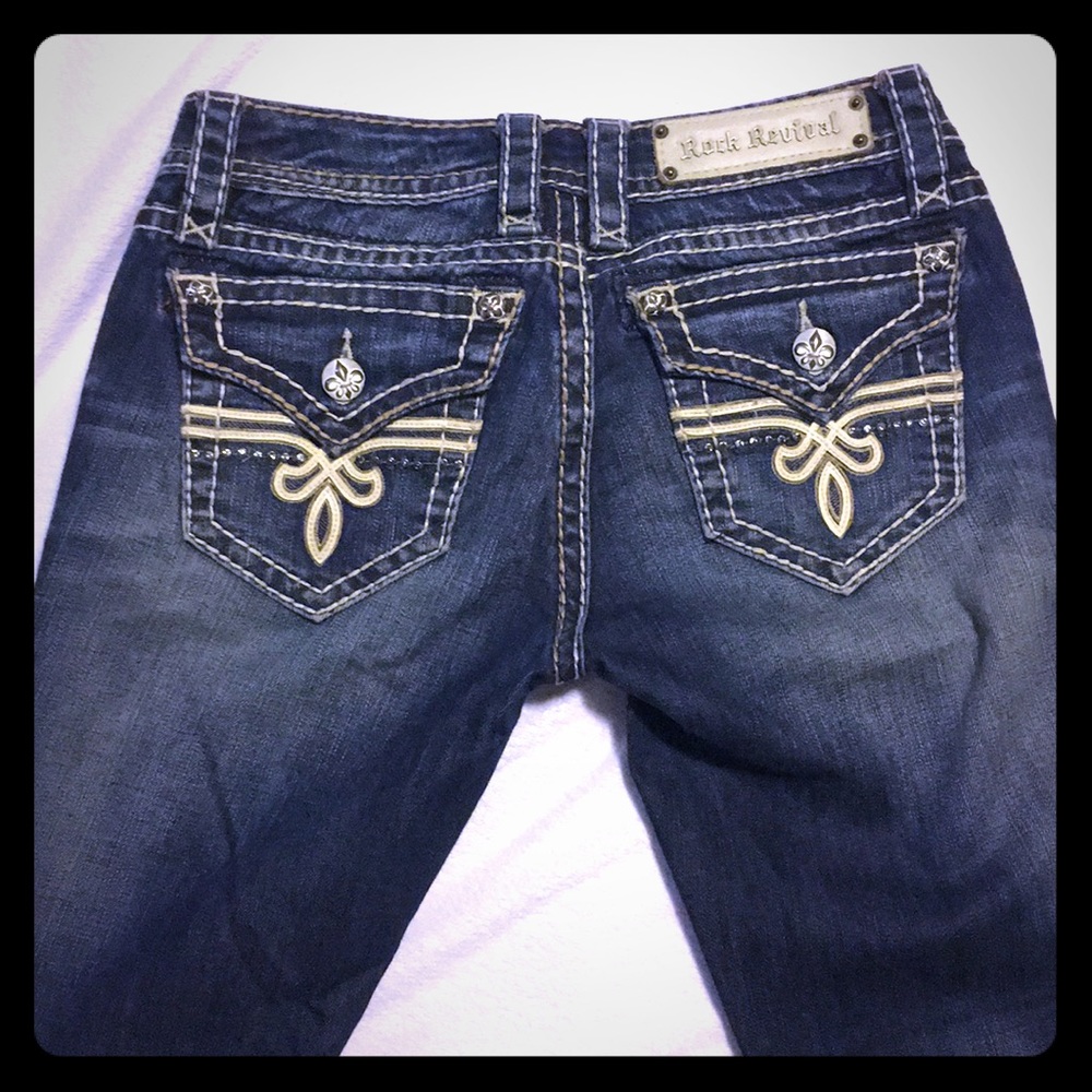 Rock revival jeans